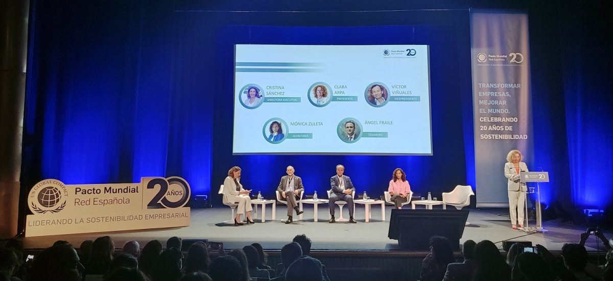 Leading corporate sustainability: the Spanish network of the UN Global Compact celebrates 20th anniversary